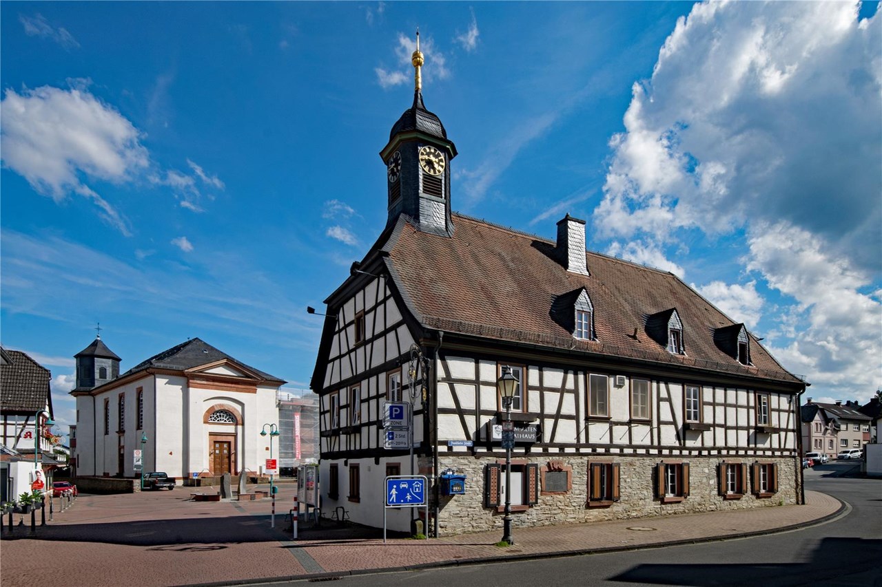 Altes Rathaus in Kelkheim, Hessen, Deutschland